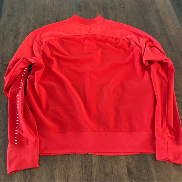 Red Under-Armour Zip up - Picture 2 of 5